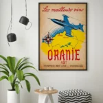 Affiche vintage Oranie – Les meilleurs vins d’Algérie – Image 9