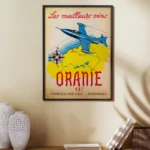Affiche vintage Oranie – Les meilleurs vins d’Algérie – Image 10