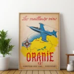 Affiche vintage Oranie – Les meilleurs vins d’Algérie – Image 11