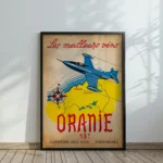 Affiche vintage Oranie – Les meilleurs vins d’Algérie – Image 4
