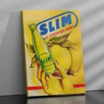 Affiche Vintage Slim Citron – Publicité Hamoud Boualem – Image 3