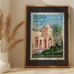 Affiche Vintage Algérie Poste - El Kantara 1975 – Image 7