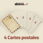 Carte Postale - Pack Air Algérie Vintage - Dzeco Art – Image 6