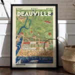 Affiche vintage Deauville 1931 - Lucien Boucher – Image 7