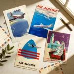 pack de Cartes Postales vintage d'air Algérie