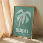 Affiche Ville Dubaï — Design Minimaliste & Moderne | DzecoArt – Image 3