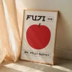 Affiche Ville Fuji — "Fruit Market" Style Japonais Moderne – Image 4