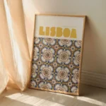 Affiche Ville Lisbonne — "Azulejos" Design Moderne – Image 4