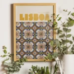 Affiche Ville Lisbonne — "Azulejos" Design Moderne – Image 5