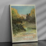 Affiche vintage Algérie El Kantara - PLM Voyage Extra Rapide – Image 7