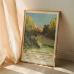 Affiche vintage Algérie El Kantara - PLM Voyage Extra Rapide – Image 2