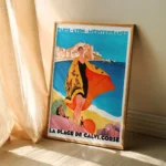 Affiche La Plage de Calvi Corse - Roger Broders 1929 – Image 4