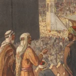 Affiche Ancienne La Mecque Kaaba Georg Macco 1910 – Image 2