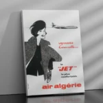 Affiche Air Algérie Vintage : Caravelle par Berney Forien – Image 10