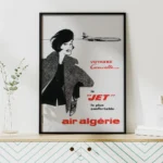 Affiche Air Algérie Vintage : Caravelle par Berney Forien – Image 5