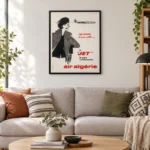 Affiche Air Algérie Vintage : Caravelle par Berney Forien – Image 8