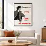 Affiche Air Algérie Vintage : Caravelle par Berney Forien – Image 9
